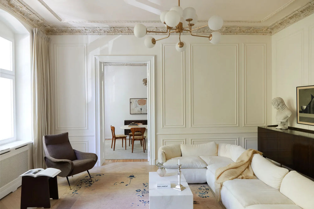 AD Germany Features Marlot Baus — Stucco Dreams in a Berlin Apartment