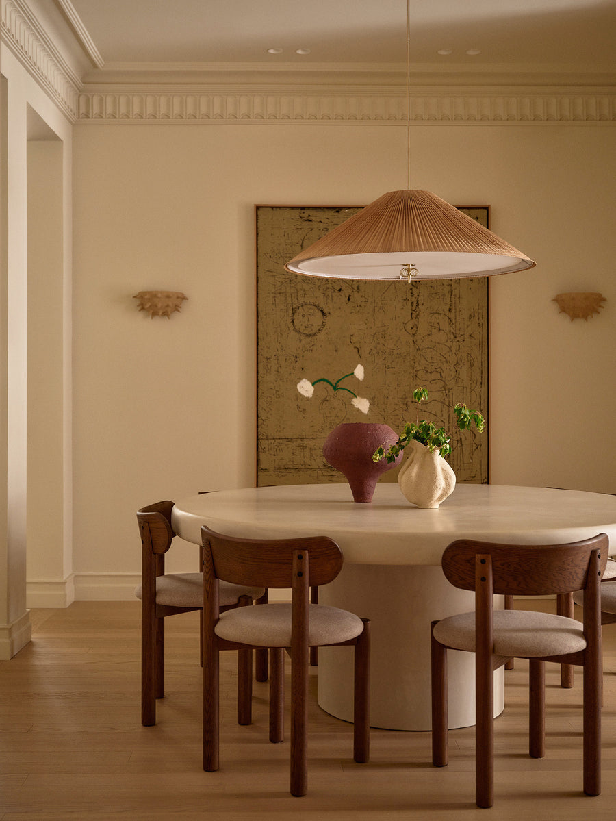 Mesa de comedor Persillé de microcemento — Marlot Baus