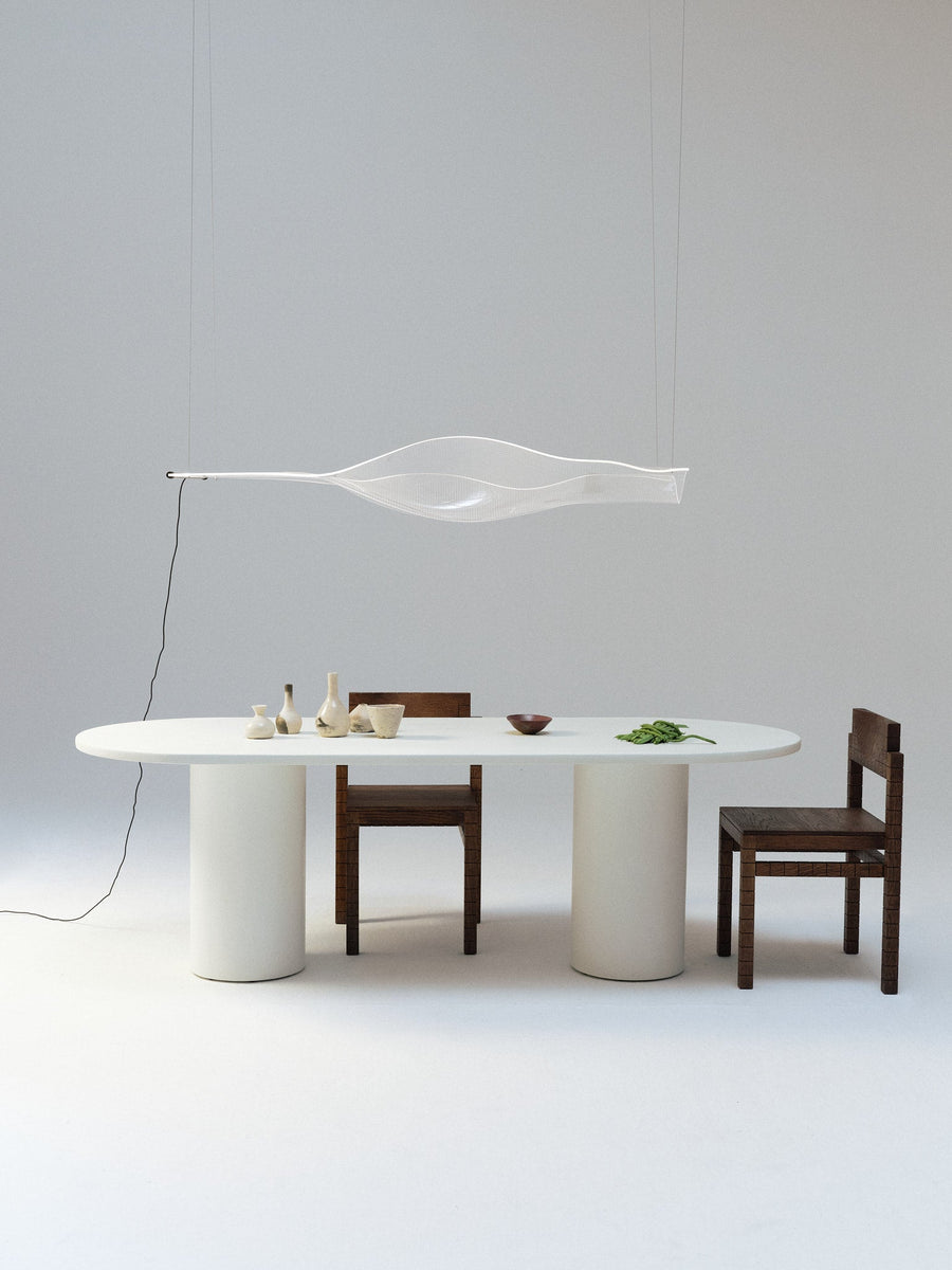 Mesa de comedor Yay redonda de microcemento — Marlot Baus