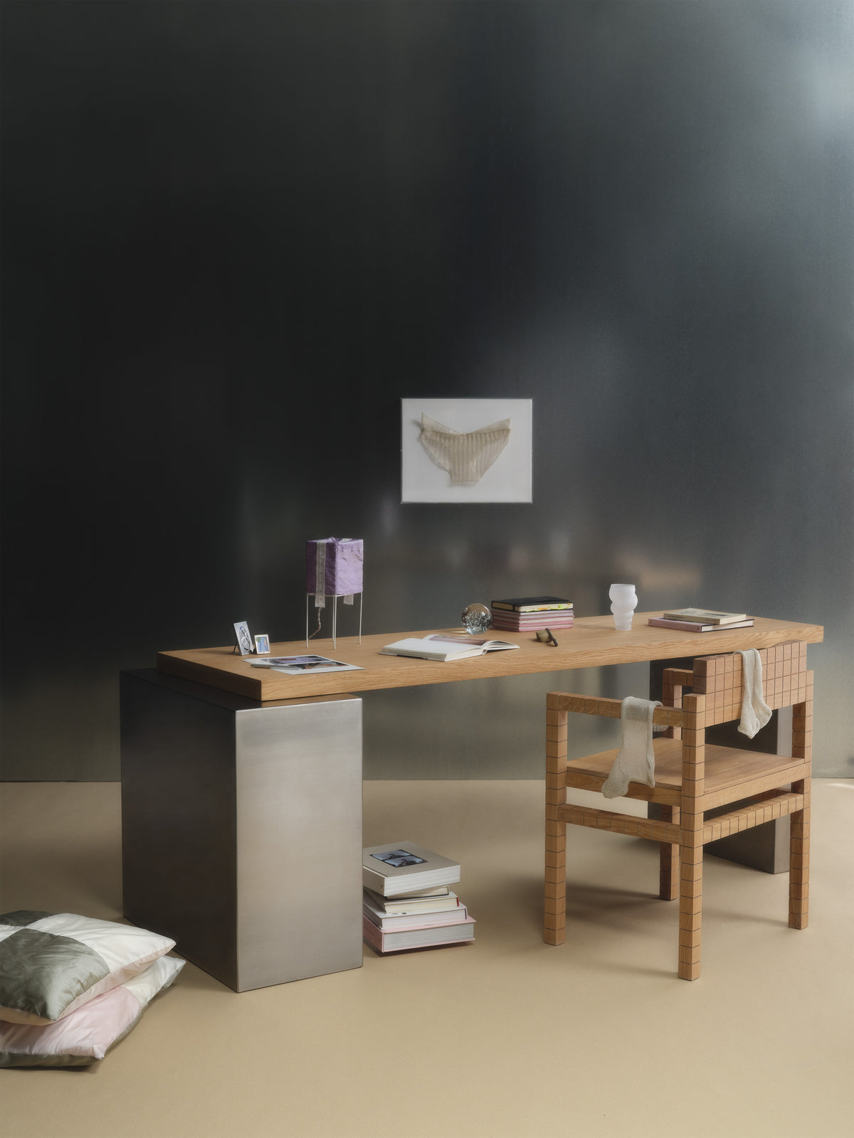 Mesa de estudio Canoa