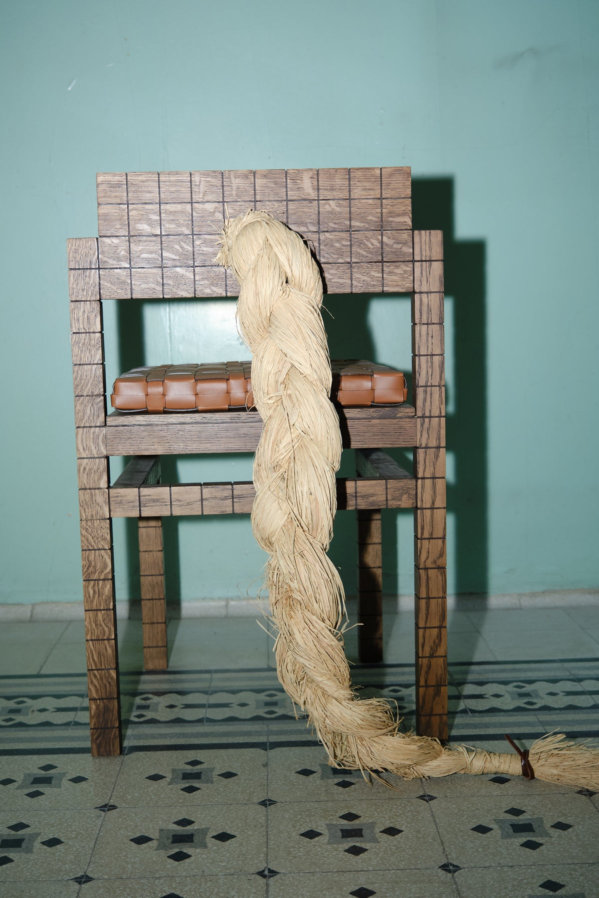 وسادة جلدية
