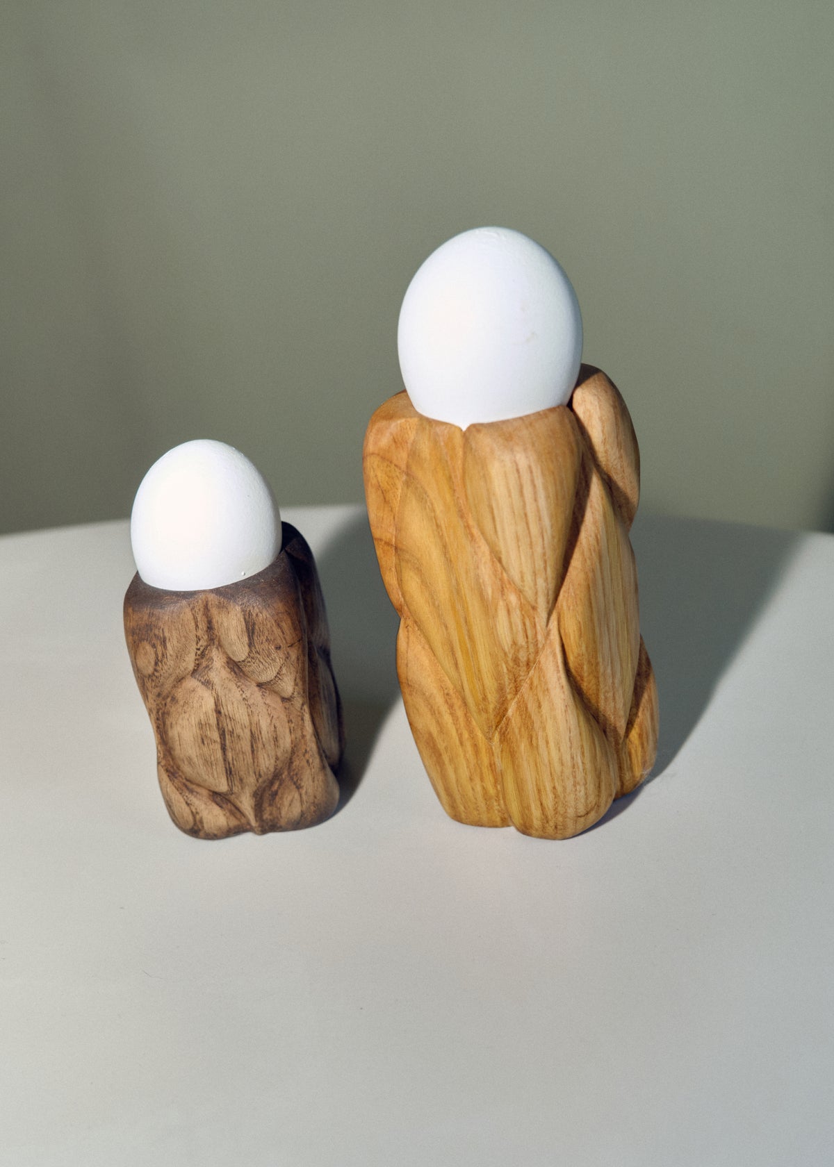 Chestnut wood Egg Cup