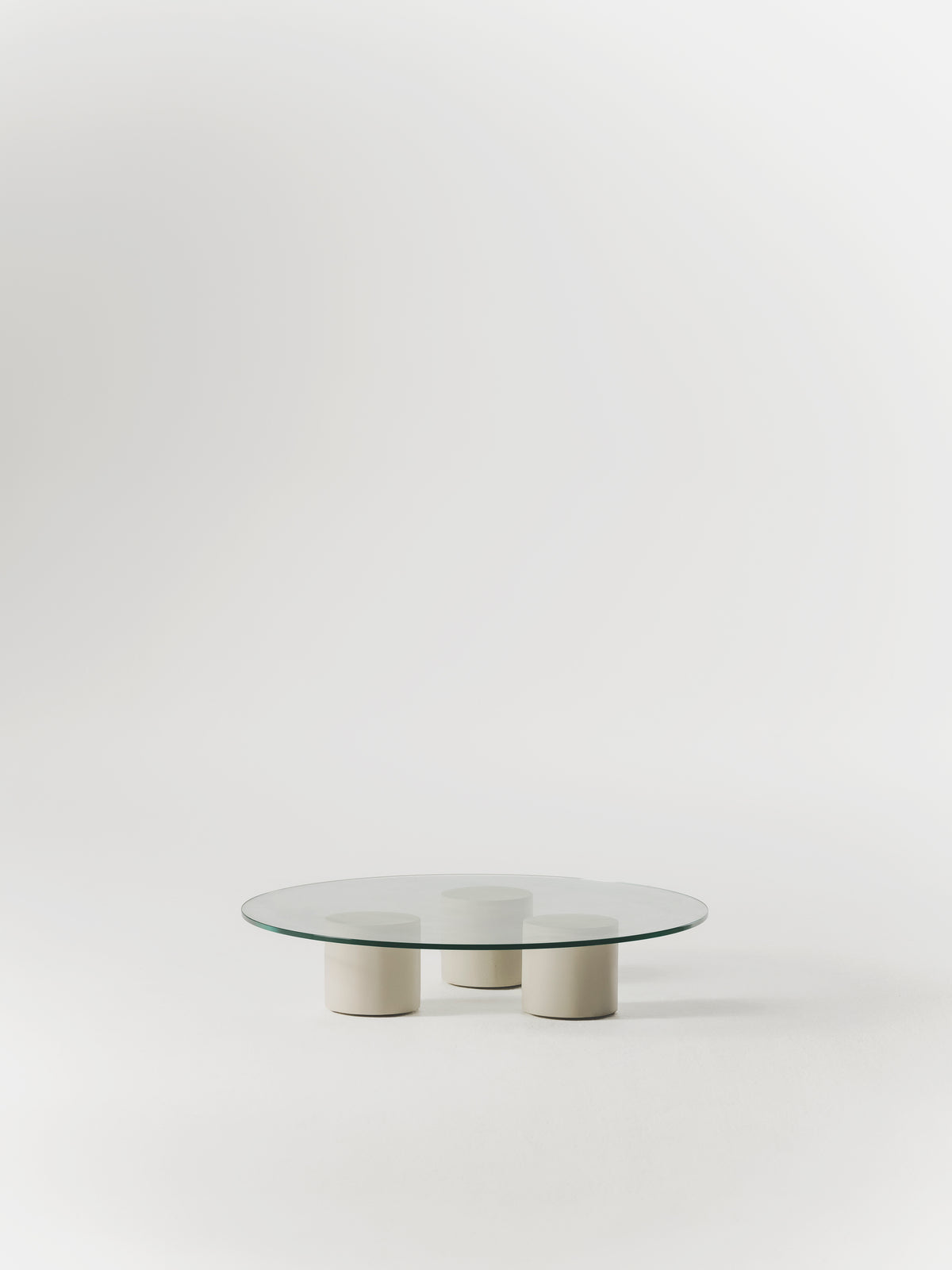 Mesa de centro cristal Carmene