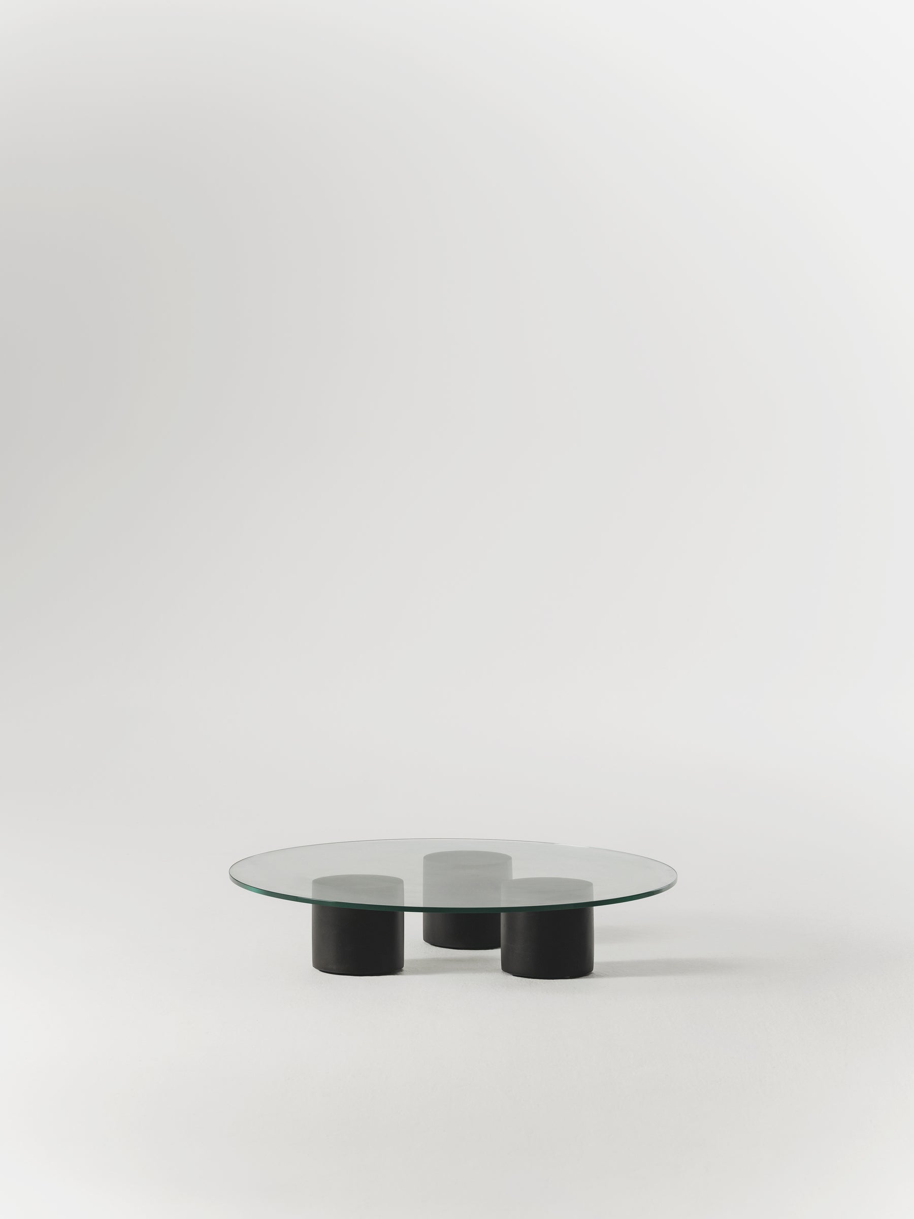 Carmene glass coffee table