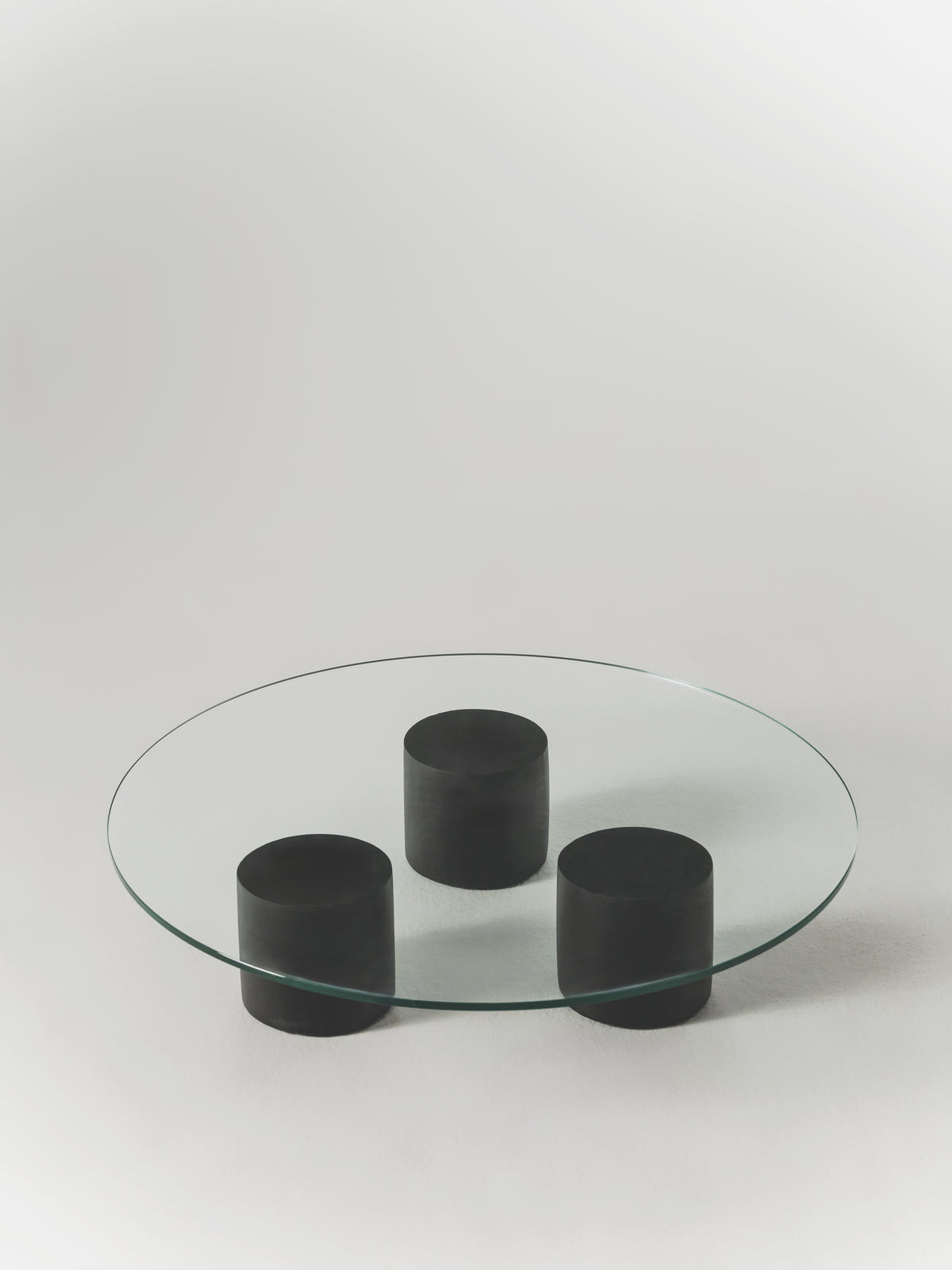 Carmene glass coffee table