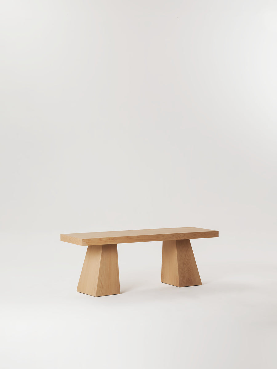 Mesa de estudio Anoa de madera — Marlot Baus