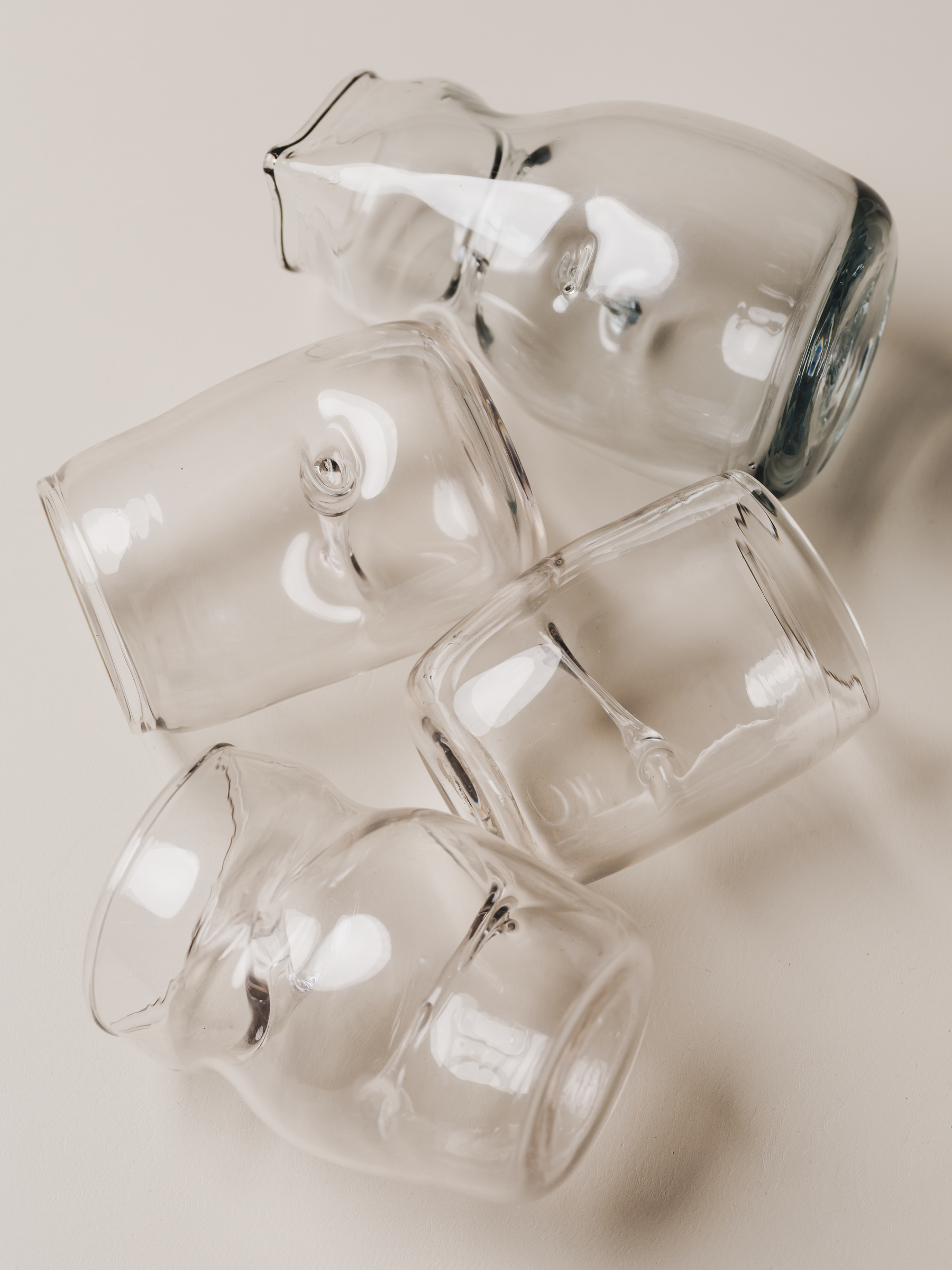 Mundgeblasenes Glas