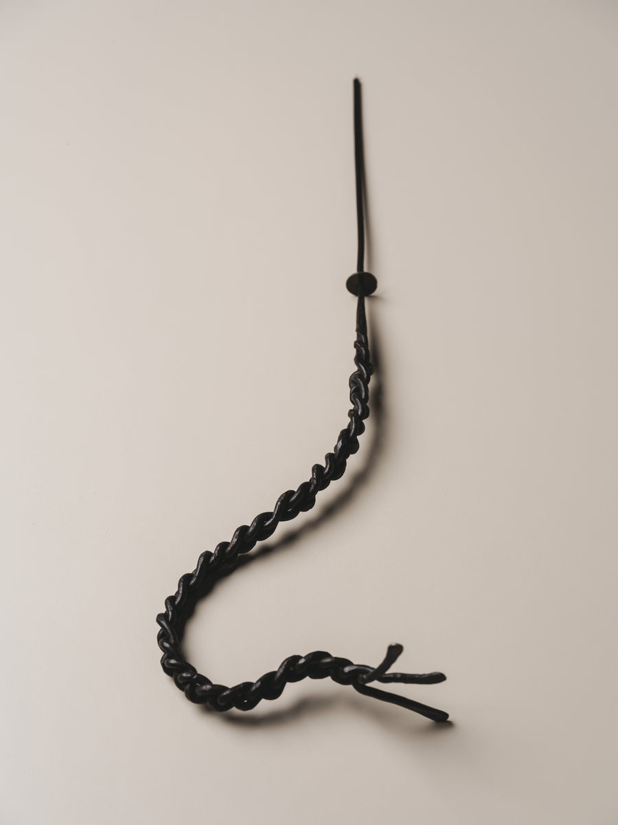 Trenzar candelabro de hierro — Marlot Baus