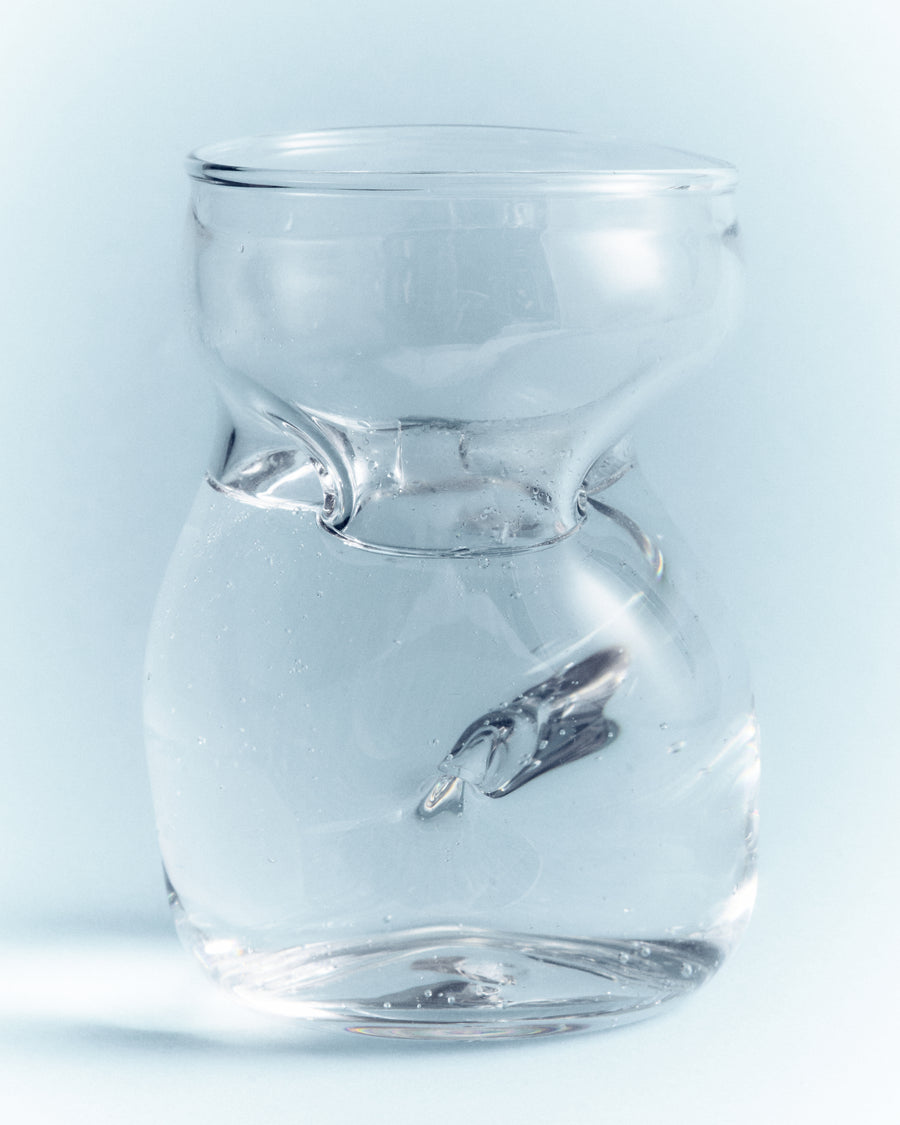 Trenzar vaso de cristal soplado — Marlot Baus